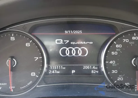 2017 Audi Q7 2.0T Premium z USA, uszkodzony, nr VIN WA1LHAF74HD041214